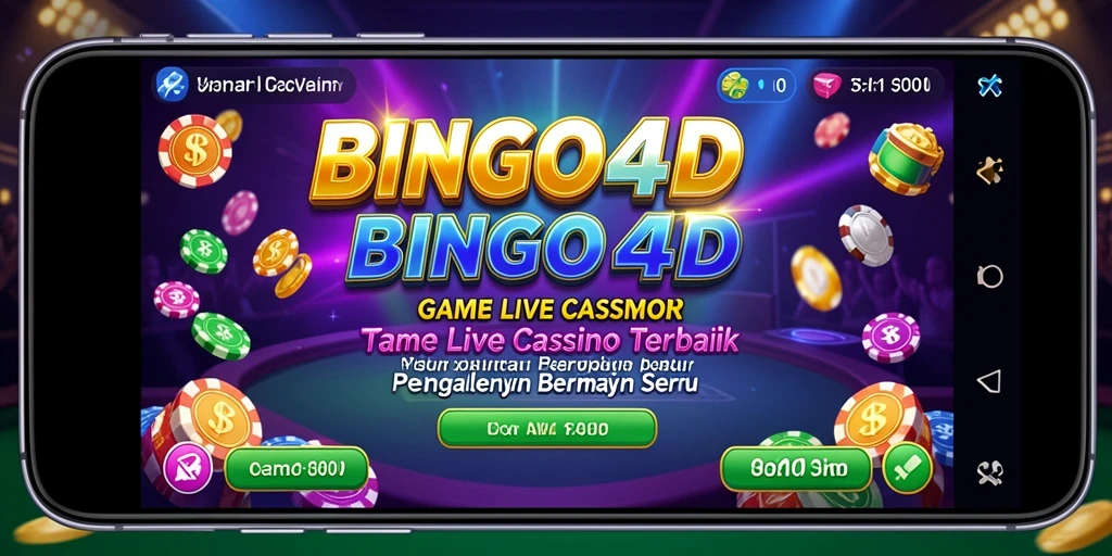 Tampilan gameplay BINGO4D yang menarik dan interaktif.