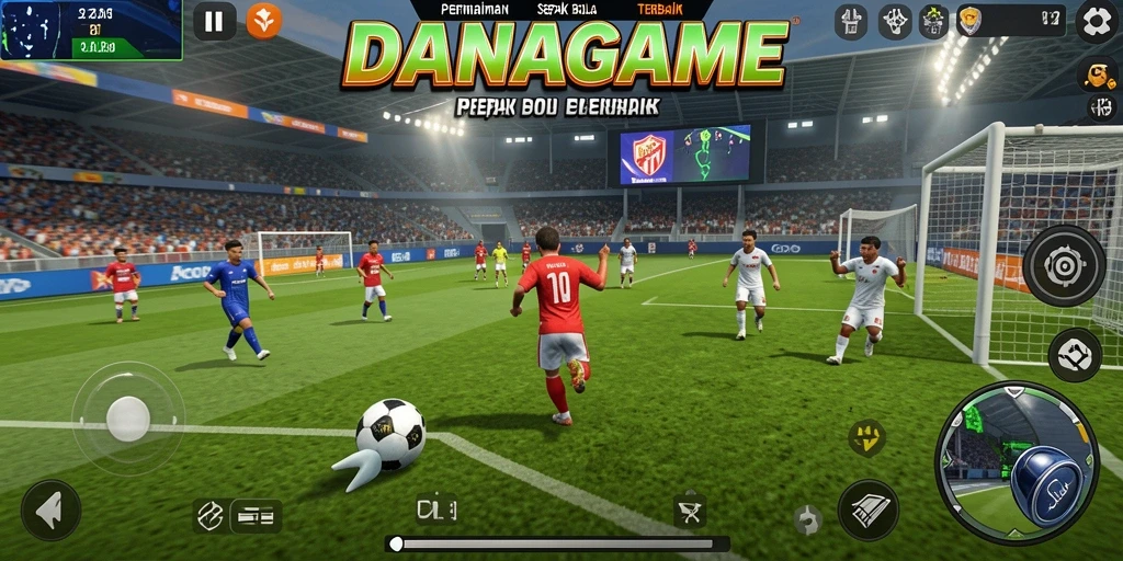 Tampilan gameplay <strong>DANAGAME</strong> yang intens dan menarik.