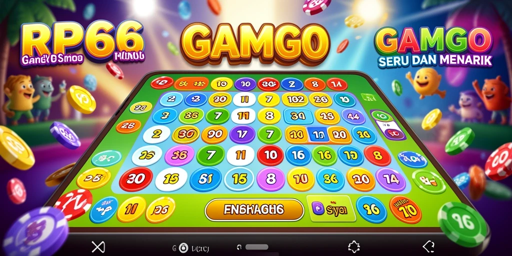 Tampilan gameplay seru dalam RP66 saat bermain Bingo.