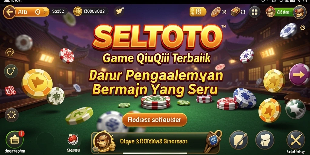 Tampilan gameplay QiuQiu yang mendebarkan di SELTOTO.